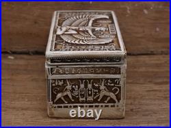 Ancient Egyptian Antiquities jewelry Isis Box with Pharaonic Inscriptions BC