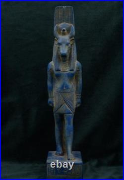Ancient Egyptian Antiquities statue of Hathor Goddess of Egyptian Goddess -BC