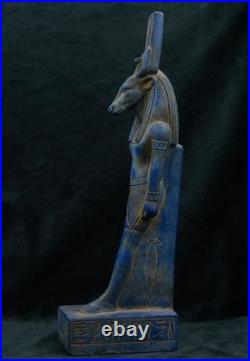 Ancient Egyptian Antiquities statue of Hathor Goddess of Egyptian Goddess -BC