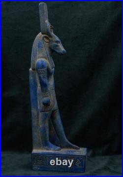 Ancient Egyptian Antiquities statue of Hathor Goddess of Egyptian Goddess -BC