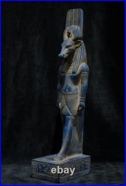 Ancient Egyptian Antiquities statue of Hathor Goddess of Egyptian Goddess -BC