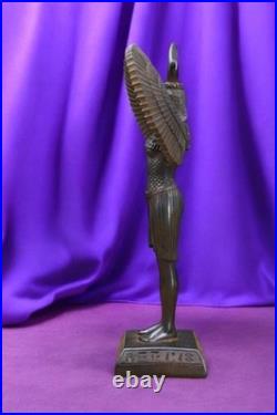 Ancient Egyptian Artifacts RARE AUTHENTIC WINGED STATUE Of Egyptian Goddess Isis