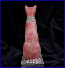 Ancient Egyptian Cat Goddess Bastet statue Cat Goddess RARE Antiquities BC