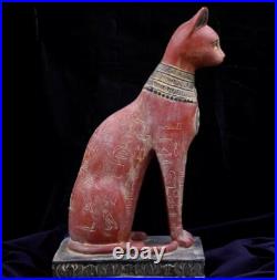 Ancient Egyptian Cat Goddess Bastet statue Cat Goddess RARE Antiquities BC
