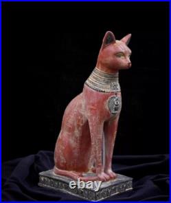 Ancient Egyptian Cat Goddess Bastet statue Cat Goddess RARE Antiquities BC