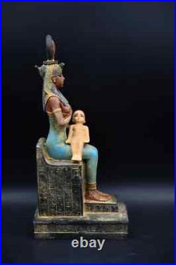 Ancient Egyptian Goddess Isis Breastfeeding Horus Rare Egyptian Antiquities BC