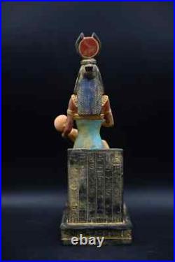 Ancient Egyptian Goddess Isis Breastfeeding Horus Rare Egyptian Antiquities BC