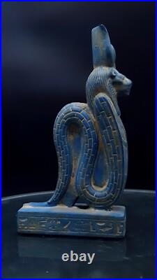 Ancient Egyptian Pharaonic Cobra Wadjet Antiques Statue Antique Egypt Antiques
