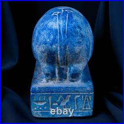 Ancient Egyptian Pharaonic Hippo Antiques Rare BC Statue Collectible