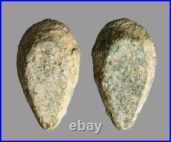 Ancient Judaean Bronze Teardrop Commercial Weight Biblical Iron Age 8.78gram