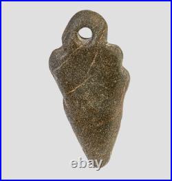 Ancient Viking Carved Engraved Gemstone Medallion Pendant Norse Nordic Amulet