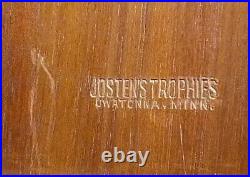 Antique 1732-1932 GEORGE WASHINGTON Bronze PROFILE PLAQUE By JOSTENS TROPHIES