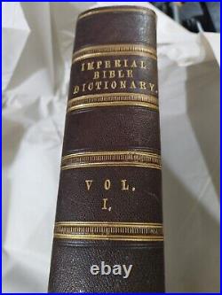 Antique 1872 Bible Dictionary volume 1