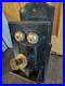 Antique-1900s-Hand-Crank-Wood-Wall-Mount-Telephone-Complete-Electronics-01-nr