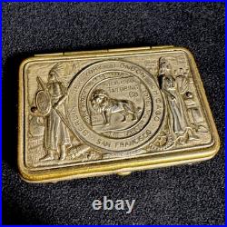 Antique 1904 International Tailoring Co. Advertising Inner Label Match Box