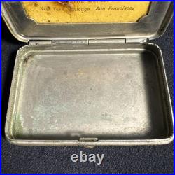 Antique 1904 International Tailoring Co. Advertising Inner Label Match Box