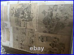 Antique 1909 Large Scrap Book