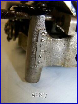 Antique 1917 Hammond Multiplex Vintage Typewriter Italic print shttle