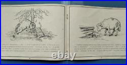 Antique 1919 Rare Vintage Book Fairy tale Ded da Baba Used Collectibles Story