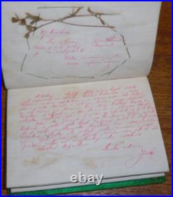 Antique 1920s Foreign Czech Diary or Memo / Record Book