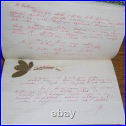 Antique 1920s Foreign Czech Diary or Memo / Record Book