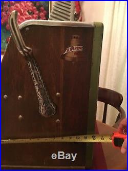 Antique 1928 Callie Superior Bell Jackpot Slot Machine