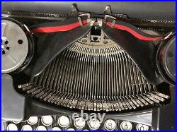 Antique 1928 ROYAL Portable Model P Typewriter Black Original Wood Case