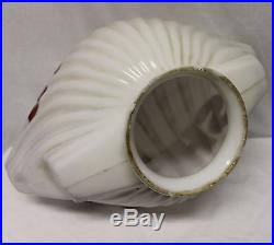 Antique 1930s-40s Shell Advertising gas pump globe one-piece clamshell-shaped
