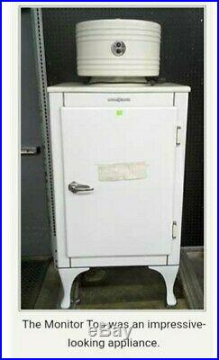 Antique 1930s General Electric monitor Top Refrigerator