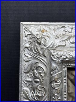 Antique 19th Century Catholic Religious Holy Family Shadow Box Sculpture Relief