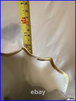 Antique 19th Century Mantel Vase Old Paris Porcelain Flowers Gold Gilding 10