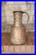 Antique-19thC-Ottoman-Heavy-Copper-Pitcher-6-5lb-3kg-Hand-Forged-Strap-Handle-Ju-01-dc