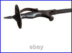 Antique 19thC Talwar Sword Original Dagger Handle Palwar Collectible Display