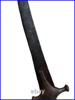 Antique 19thC Talwar Sword Original Dagger Handle Palwar Collectible Display