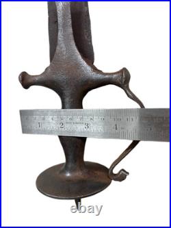 Antique 19thC Talwar Sword Original Dagger Handle Palwar Collectible Display