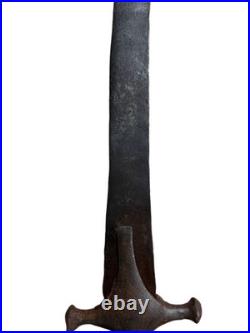 Antique 19thC Talwar Sword Original Dagger Handle Palwar Collectible Display