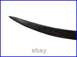 Antique 19thC Talwar Sword Original Dagger Handle Palwar Collectible Display