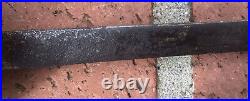Antique 34 sword 29 blade unmarked