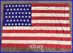 Antique 46 star American flag 2x3