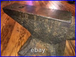 Antique ANVIL FISHER 1926 77LBS GREAT CONDITION SHARP EDGES 7 1/4HORN AS-IS WOW