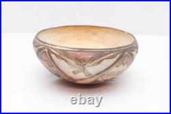 Antique Acoma Pueblo Native American Pottery Bowl 7