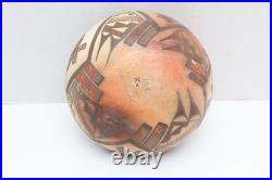 Antique Acoma Pueblo Native American Pottery Bowl 7