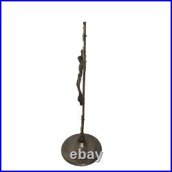 Antique Altar Cross Crusifix 7 on stand