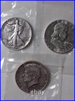 Antique American Silver Half Dollars Lot BEAUTIFUL COLLECTABLE RARE