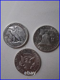 Antique American Silver Half Dollars Lot BEAUTIFUL COLLECTABLE RARE