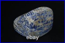 Antique Ancient Bactria Margiana Lapis Lazuli Stone Idol from Balkh Afghanistan