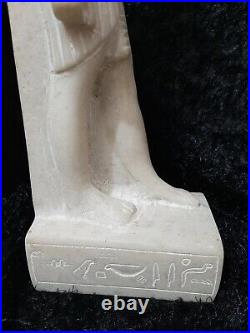 Antique Ancient Egyptian Statue King Khanum Granite 29 cm 11.5 inch
