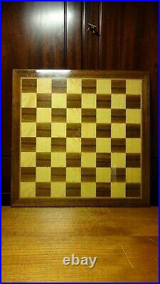 Antique Anri Space Age Universum Elliott Chess Set Game + Board + Original Box