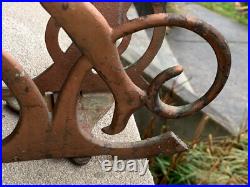 Antique Art Deco Egyptian Revival Seville Art Studios Flute Player Magazine Rack