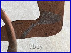 Antique Art Deco Egyptian Revival Seville Art Studios Flute Player Magazine Rack